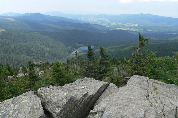 Großen Arbersee im Bayerischen Wald